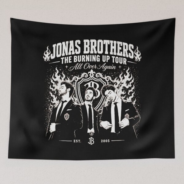 Item preview, Jonas Brothers The Burning Up Tour All Over Again designed and sold by BornaBhatia.
