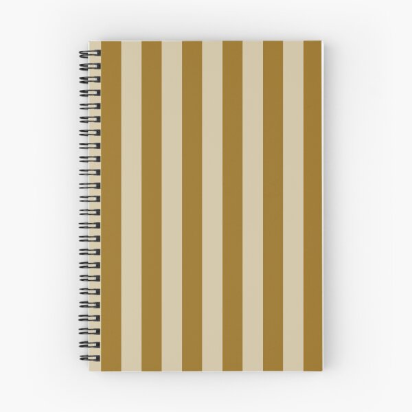 Item preview, Vertical stripes in beige and mustard brown designed and sold by RishabhArts1.