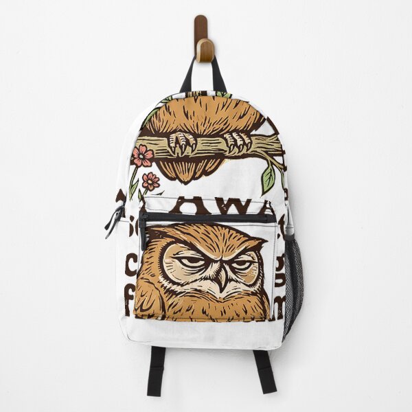 Item preview, I Am Awake Please Respect My Privacy Funny Owl Humor designed and sold by Wildstrandflame.
