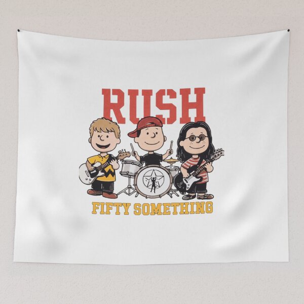 Item preview, RUSH Fifty Something Cartoon Style designed and sold by StainedMoons.