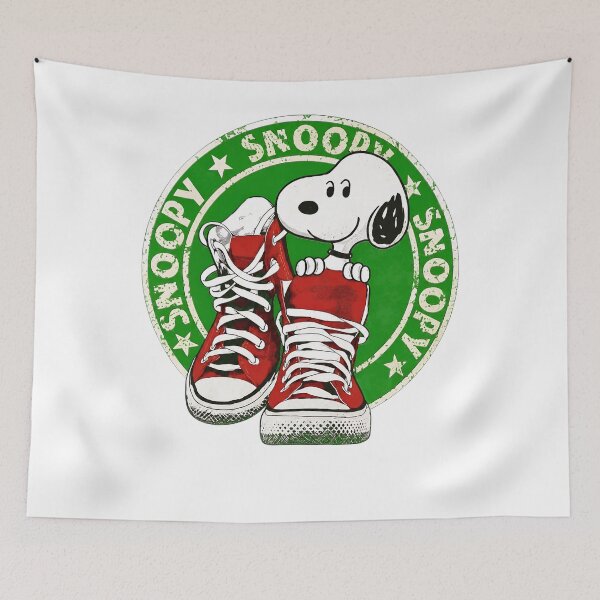 Item preview, Snoopy Red Sneakers Stamp designed and sold by fizzstocmathepa.