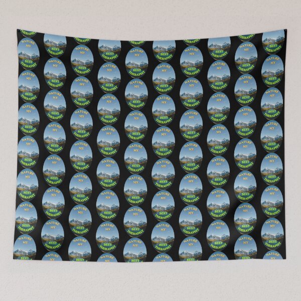 Item preview, Nature Is My Best Therapist Gifts For Travel Enthusiasts designed and sold by zebek-design.