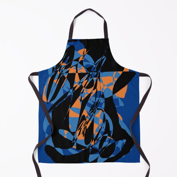 Item preview, Abstract Blue Orange designed and sold by lightninlights.