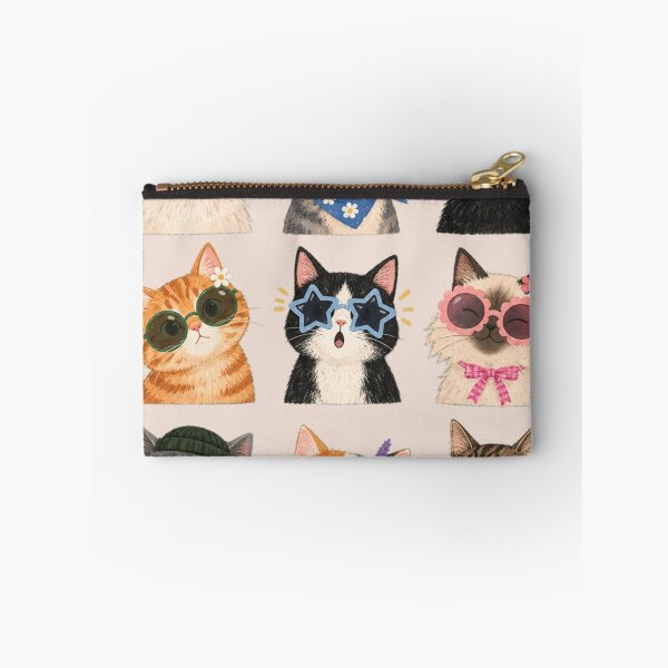 Item preview, Retro Cat, Cool Cat with Sunglasses, Groovy 70s Kitty, Colorful Vintage Cat Aesthetic, Funky Cat Mom Gift, Cat Lover Gift designed and sold by Quiajia.