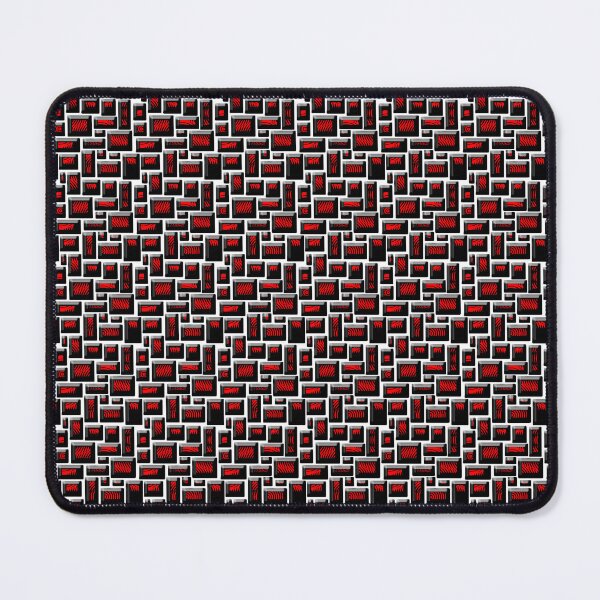 Item preview, Blocky Red Bevel designed and sold by SusiSu72.