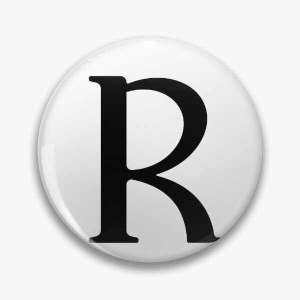 Item preview, Letter R Minimalist Initial Aesthetic designed and sold by UnrealShopKelko.