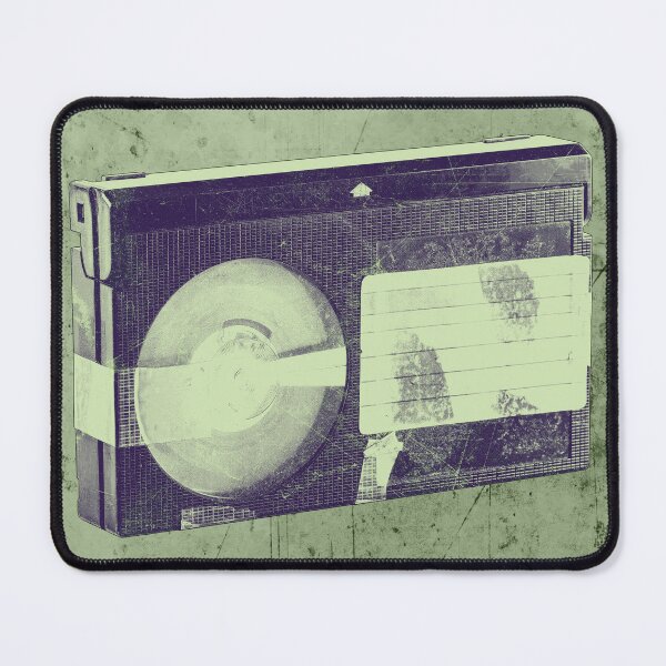 Item preview, Green Weathered VHS Cassette Faded Label Vintage Media designed and sold by Ghoul Enterprises.