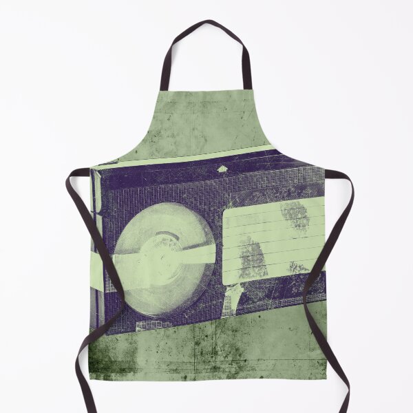 Item preview, Green Weathered VHS Cassette Faded Label Vintage Media designed and sold by Ghoul Enterprises.