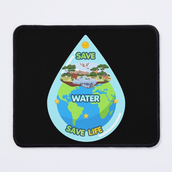 Item preview, Save Water Save Life Gifts For Nature Lovers designed and sold by zebek-design.