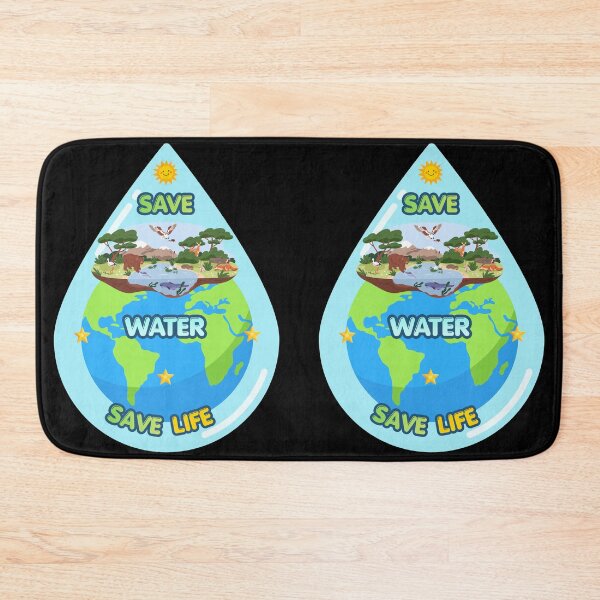 Item preview, Save Water Save Life Gifts For Nature Lovers designed and sold by zebek-design.