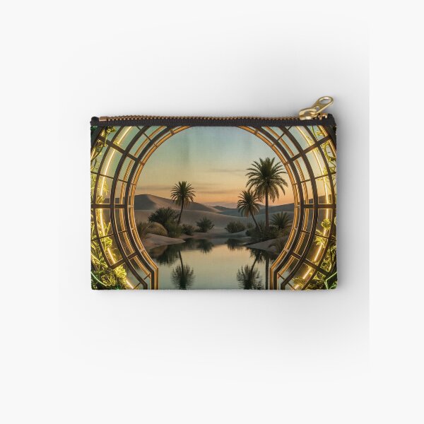 Item preview, Glowing Sacred Geometry Desert Oasis Portal | Monkeybusiness designed and sold by monkeybusiness.pt.