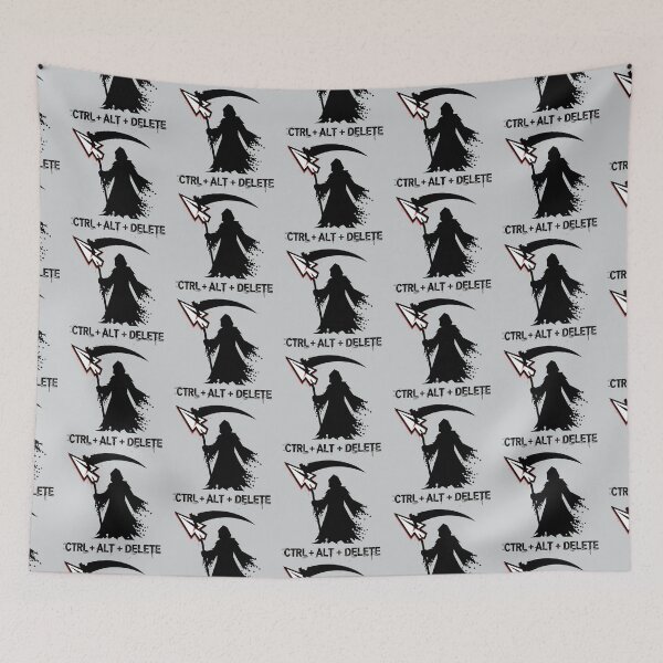 Item preview, The Grim Reaper with a scythe designed and sold by MagelliShop.