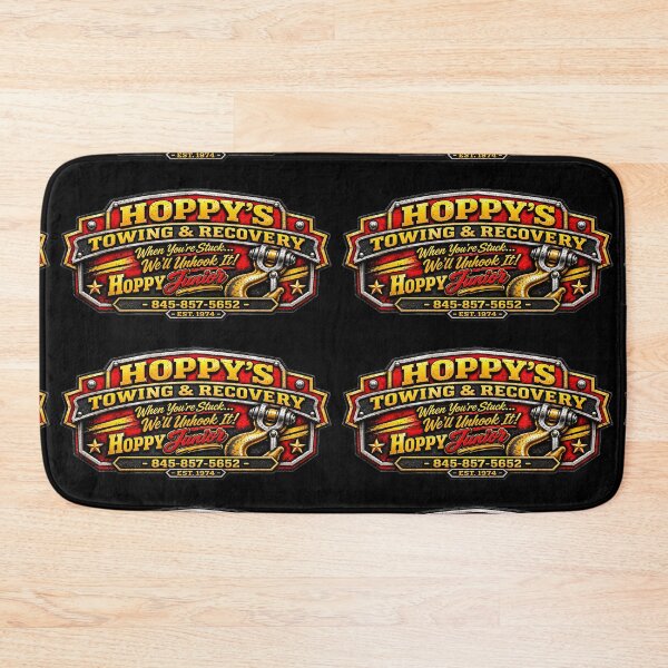 Item preview, Hoppy’s Towing & Recovery Badge | Hoppy Junior Tow Truck Logo designed and sold by Shabby Script Archive | Digital Designer .