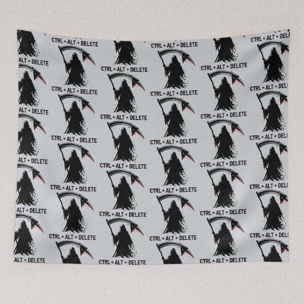 Item preview, The Grim Reaper with a scythe designed and sold by MagelliShop.