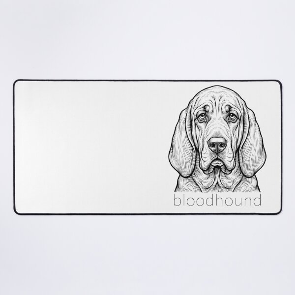 Item preview, Bloodhound Illustration for light color shirts designed and sold by SUP-R-Ts.