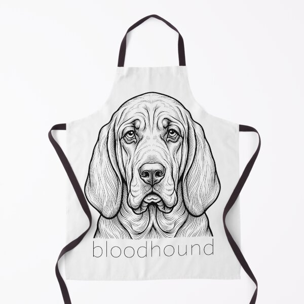 Item preview, Bloodhound Illustration for light color shirts designed and sold by SUP-R-Ts.