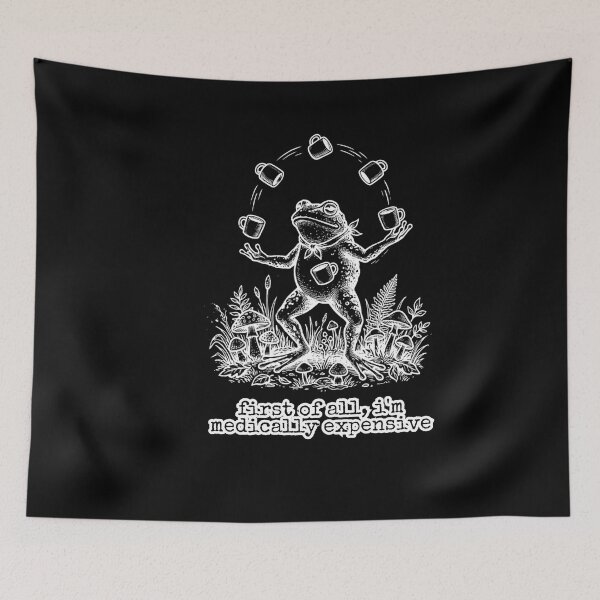 Item preview, Copy of First of All I'm Medically Expensive Frog Funny Quote  designed and sold by w66aboo.