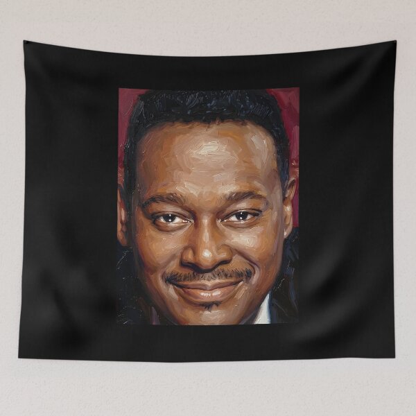Item preview, Luther Vandross Oil Painting designed and sold by maretsad.