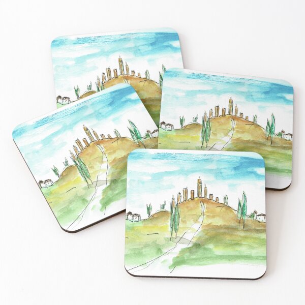 Item preview, Charming San Gimignano designed and sold by BostonSteveG.