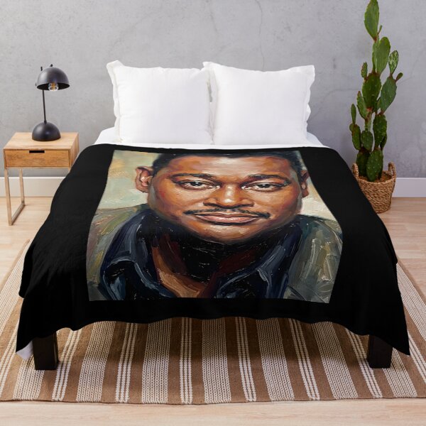 Item preview, Luther Vandross Oil Painting designed and sold by maretsad.