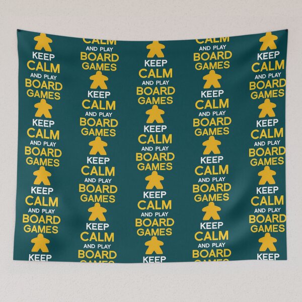 Item preview, Keep Calm And Play Board Games designed and sold by FintanMeyer.