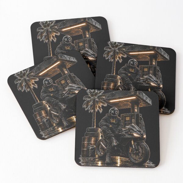 Item preview, BuBu La Street – Dark Streetwear Biker Motorcycle Urban Art designed and sold by PLUSHIWORLDtm.