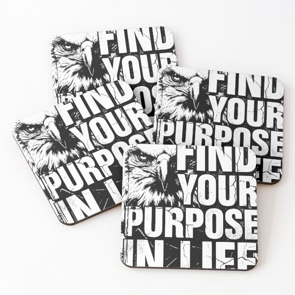 Item preview, Find Your Purpose In Life - Majestic Eagle Motivational designed and sold by canvahub.