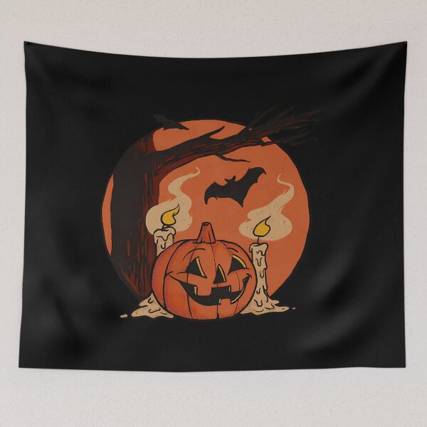 Item preview, Pumpkin Scene Halloween designed and sold by WeRiseDesign.