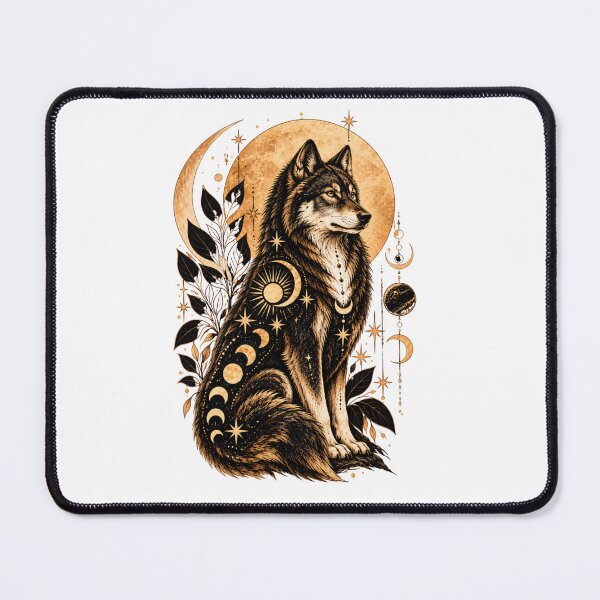 Item preview, Mystic Celestial Wolf designed and sold by Roadlight Photography .