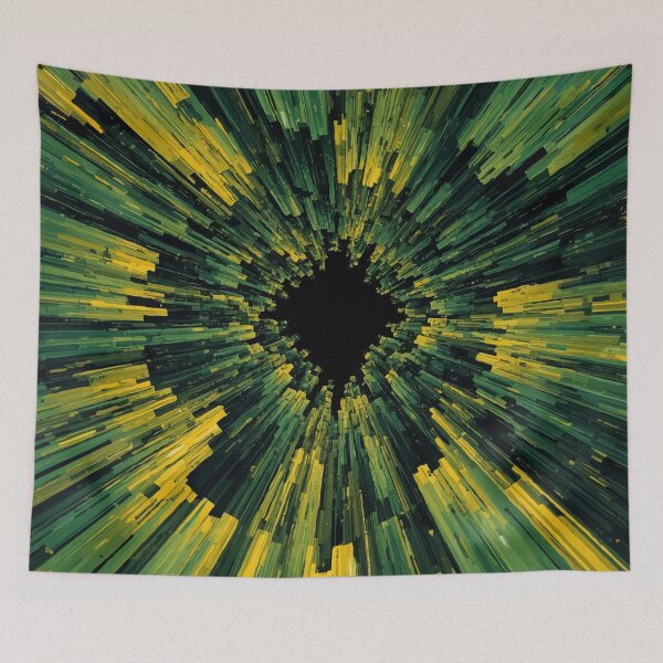 Item preview, Emerald Event Horizon designed and sold by AbstractAnom.