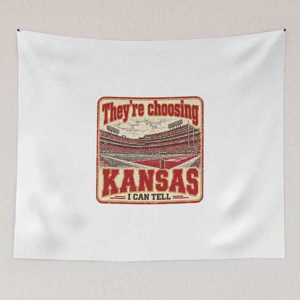 Item preview, They're Choosing Kansas I Can Tell Stadium Vintage Graphic designed and sold by dartoffofo⭐⭐⭐⭐⭐.
