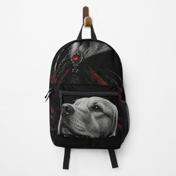 Item preview, Golden Retriever Halloween Dog Lover Spooky Gothic Vampire designed and sold by Wildstrandflame.