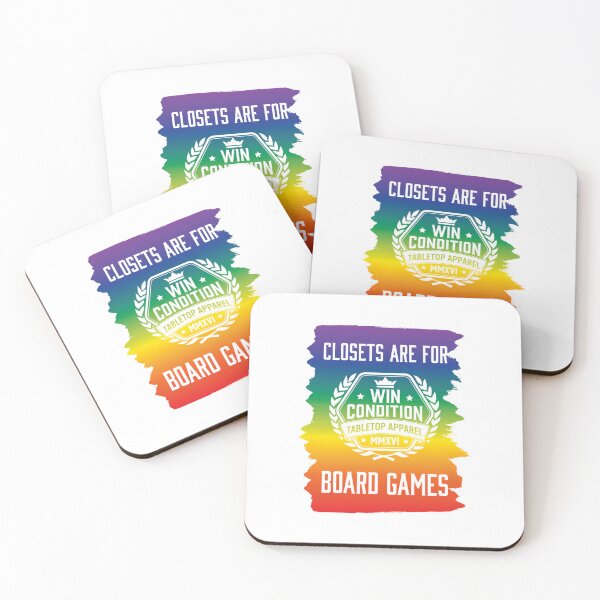 Item preview, Closets Are For Board Games (Alt Design) designed and sold by FintanMeyer.