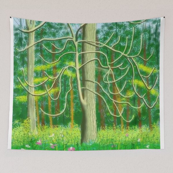 Item preview, David Hockney -  The Arrival Of Spring In Woldgate, East Yorkshire In  (twenty eleven) -  May - Signed Print by David Hockney undefinedr designed and sold by LILLIANSTRANGEy.