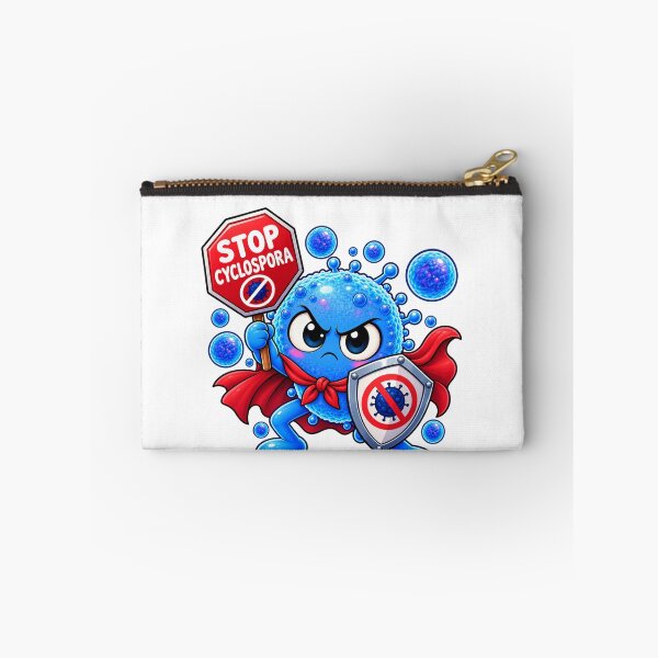 Item preview,  Stop  Cyclospora – Microbiology Awareness Superhero designed and sold by Ramadane_design1.