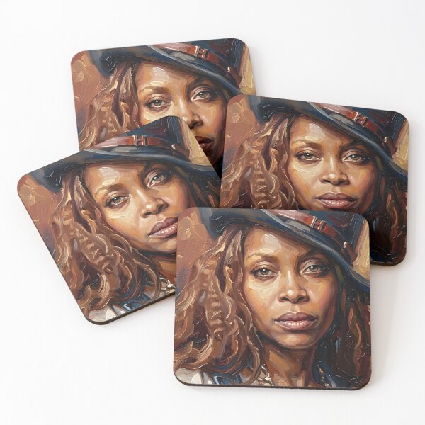 Item preview, Erykah Badu Oil Painting designed and sold by maretsad.