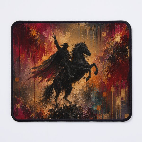 Item preview, Shadows of the Crimson Moon - Dark Fantasy Masked Horseman designed and sold by Joey Santiago.