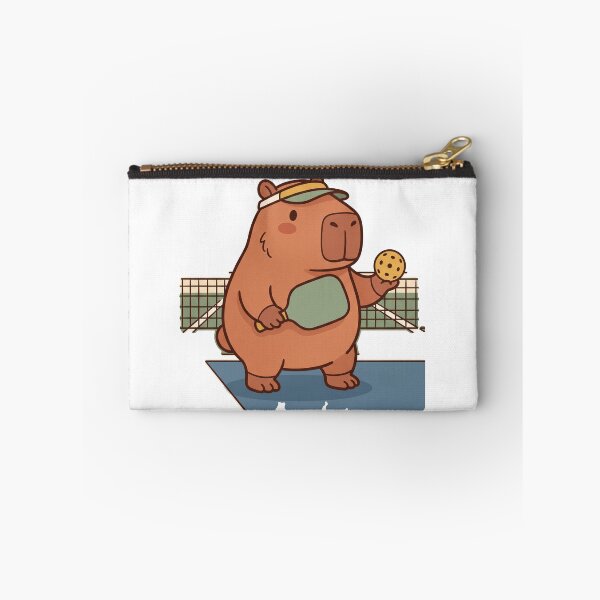 Item preview, Capybara Pickleball Net Cute Kawaii Sport designed and sold by DofinaSur.
