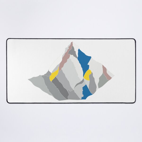 Item preview, Warm Glow K2 - Geometric Alpine Peak Art designed and sold by iampaulmorris.