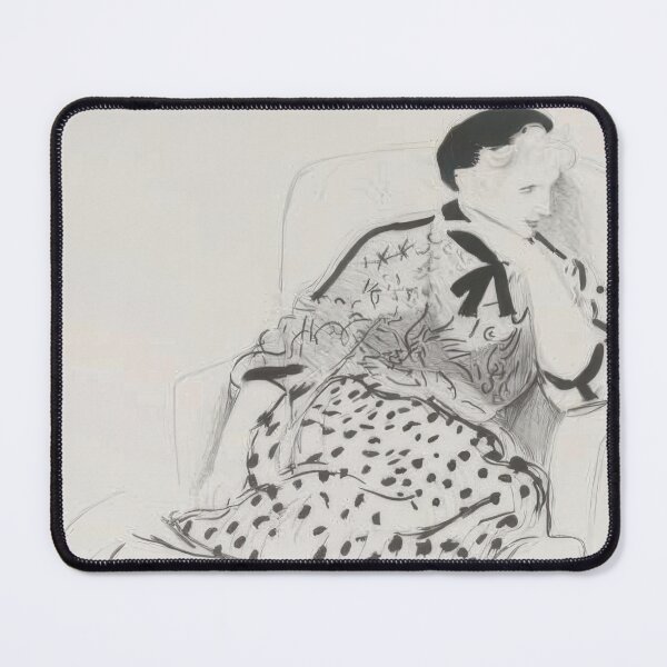Item preview, David Hockney - Celia In An Armchair - Signed Print by David Hockney undefinedr designed and sold by LILLIANSTRANGEy.