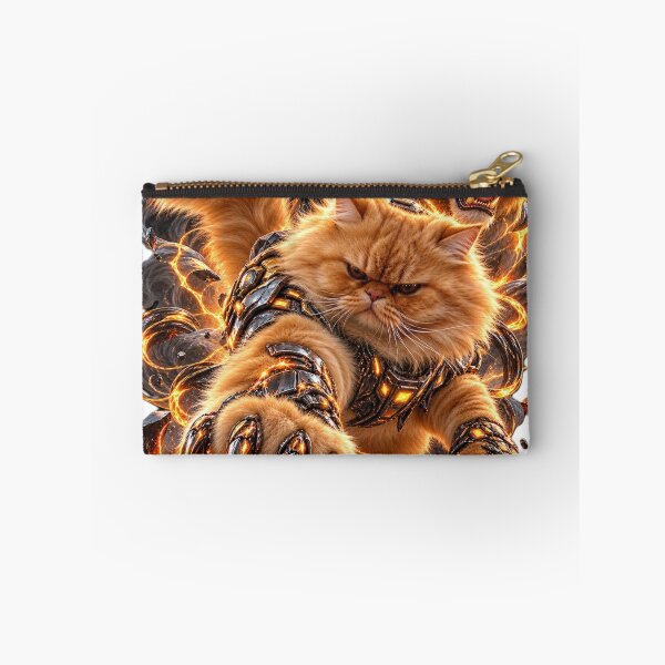 Item preview, Epic Cat Warrior Tiger Flame Fantasy designed and sold by tanaphon2333.