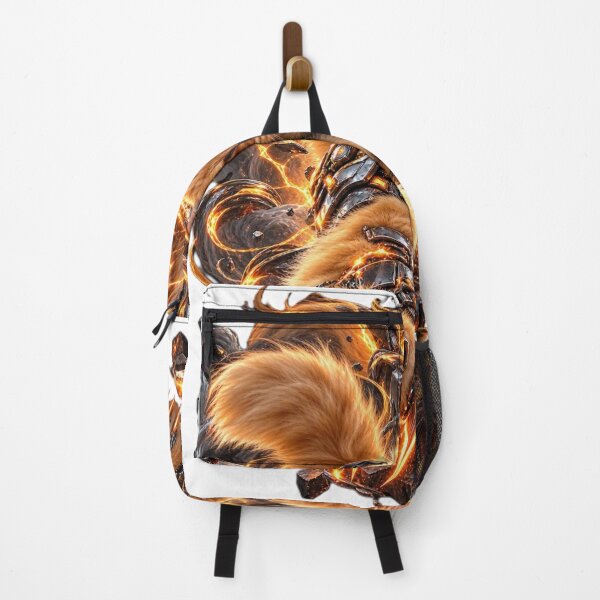 Item preview, Epic Cat Warrior Tiger Flame Fantasy designed and sold by tanaphon2333.
