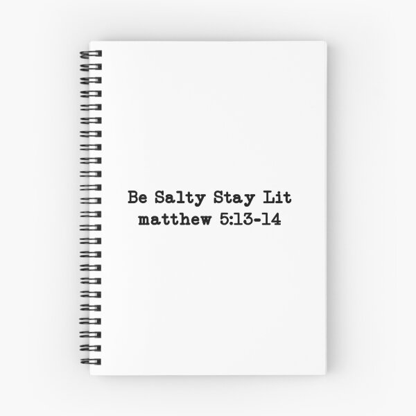 Item preview, Be Salty Stay Lit, Faith, Christian designed and sold by CloudyPress.