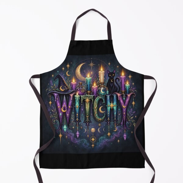 Item preview, Witchy Candle Coven for Celestial Cat Witches designed and sold by POD DYNASTY | Original Print On Demand T-Shirt Graphics.