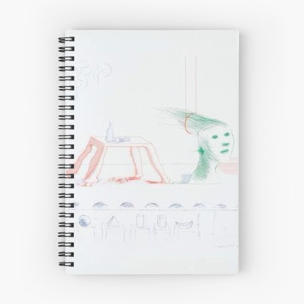 Item preview, David Hockney -  A Moving Still Life - Signed Print by David Hockney undefinedr designed and sold by LILLIANSTRANGEy.
