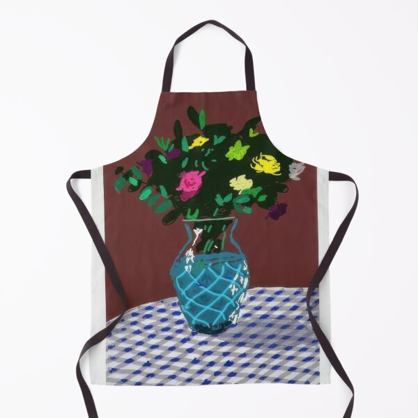 Item preview, David Hockney -  st March , Purple And Yellow Flowers In A Vase - Signed Print by David Hockney undefinedr designed and sold by LILLIANSTRANGEy.