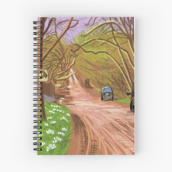 Item preview, David Hockney -  The Arrival Of Spring In Woldgate, East Yorkshire In  (twenty eleven) -  March - Signed Print by David Hockney undefinedr designed and sold by LILLIANSTRANGEy.