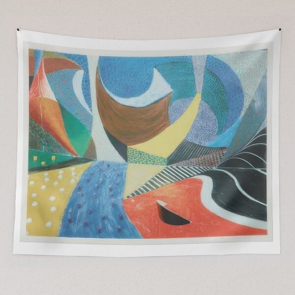 Item preview, David Hockney -  Third Detail, Snails Space, March th  - Signed Print by David Hockney undefinedr designed and sold by LILLIANSTRANGEy.