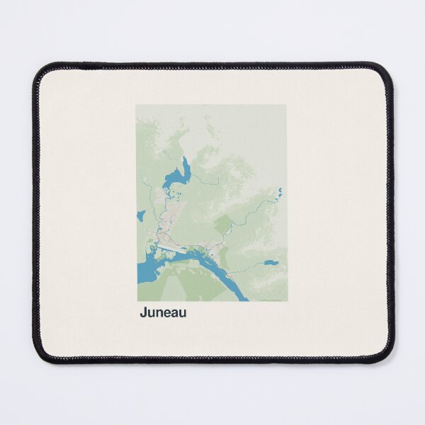 Item preview, Juneau Minimalistic Map Art designed and sold by MapsNerd.