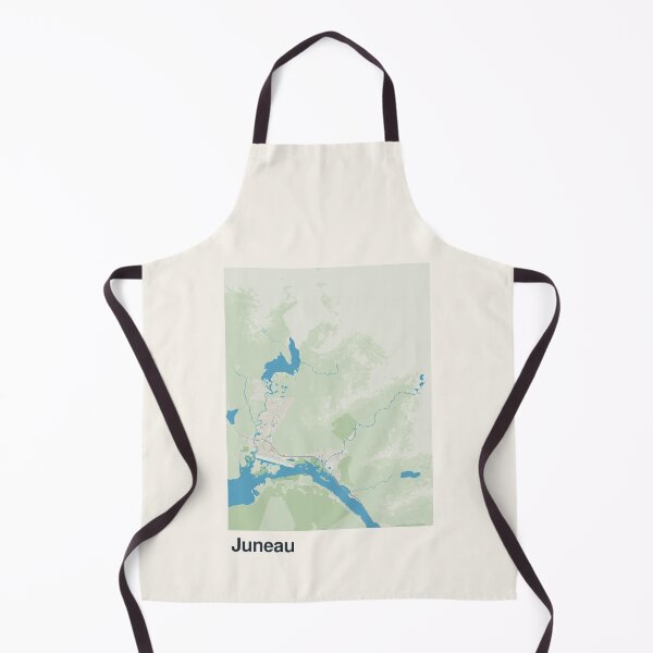 Item preview, Juneau Minimalistic Map Art designed and sold by MapsNerd.